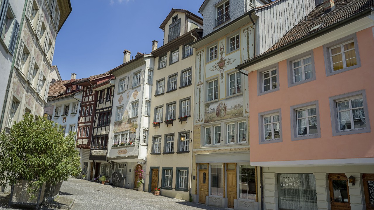 Bild der Altstadt von Wil.