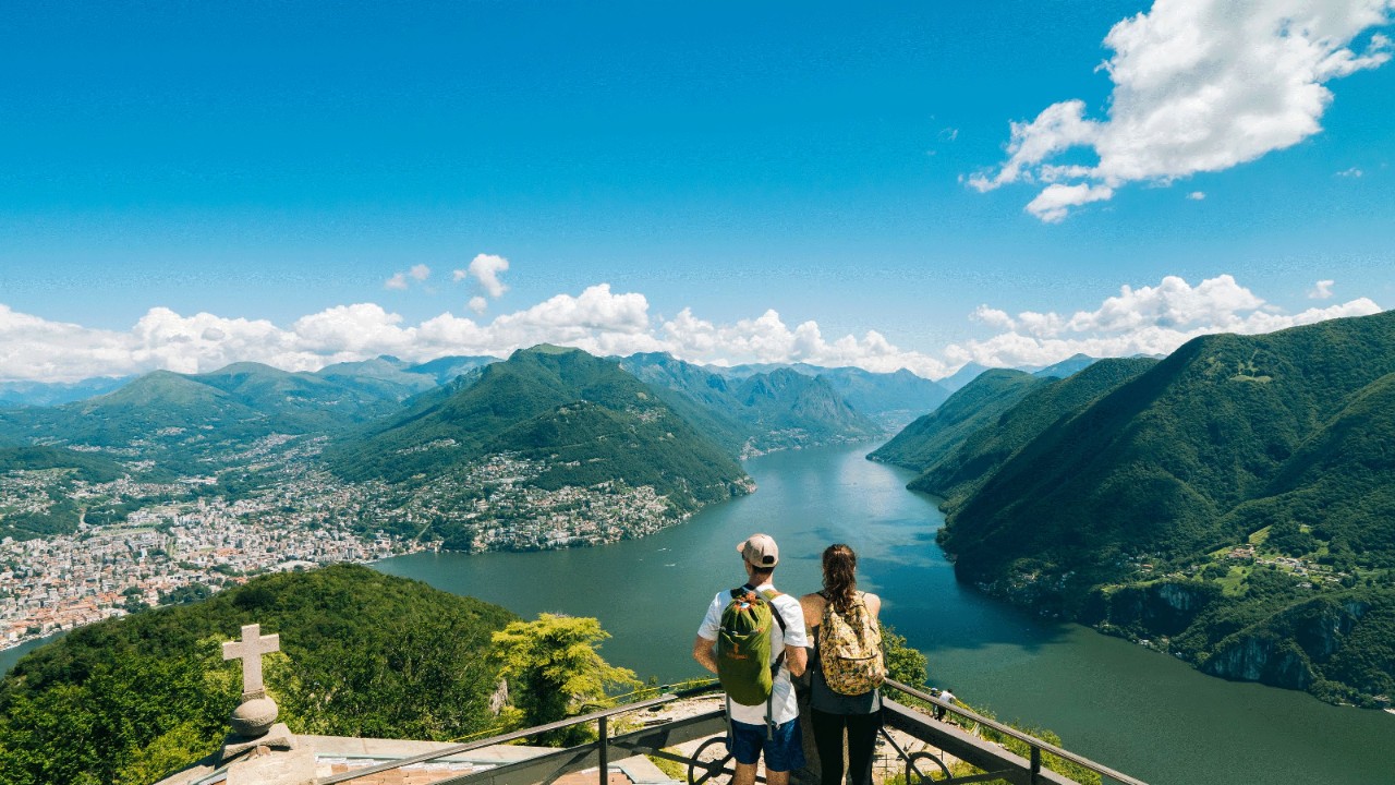 Vista dal Monte San Salvatore