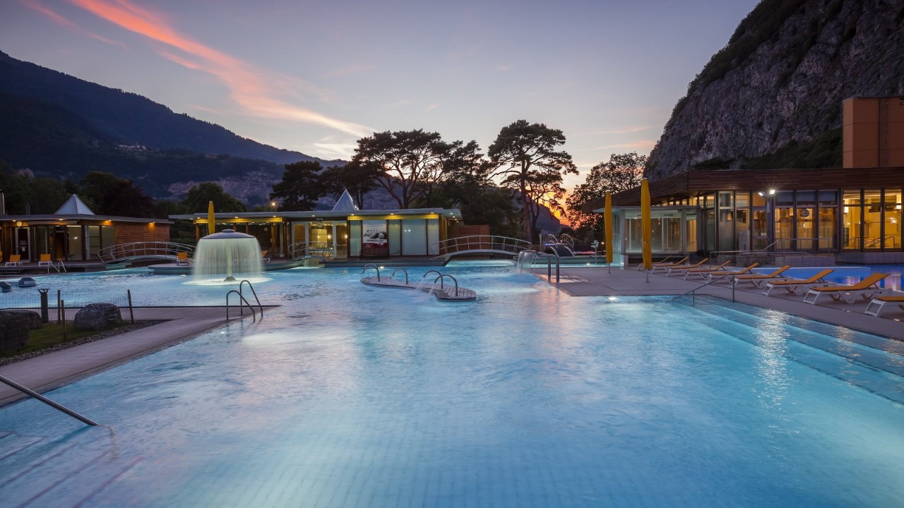 Picture of Les Bains de Lavey.