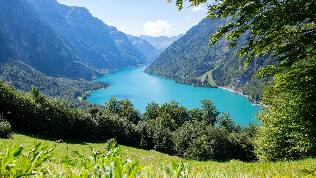 Bild des Klöntalersees.