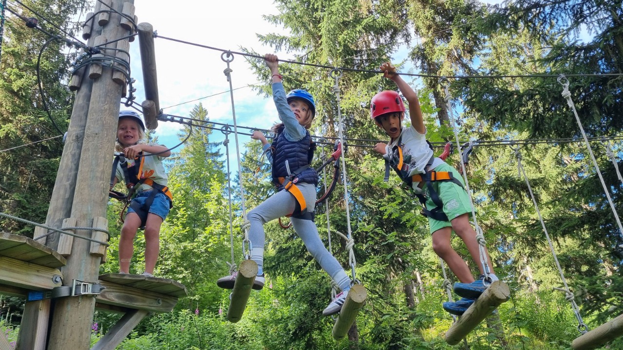 Photo du parc accrobranche.