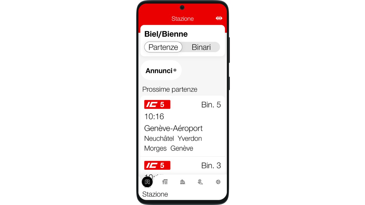 L’app è intuitiva e facilmente utilizzabile anche con i caratteri ingranditi. 