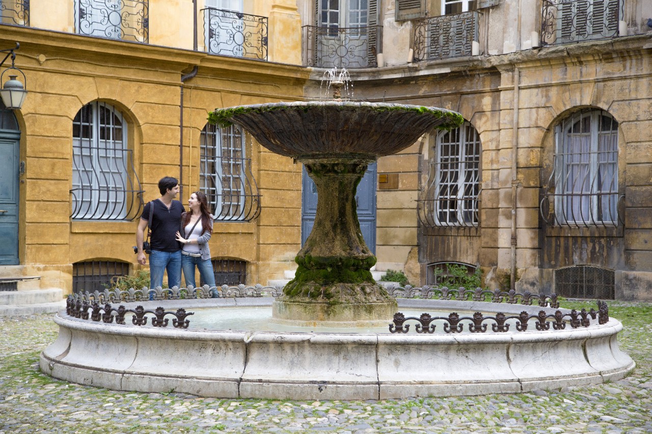 Brunnen in Aix-en-Provence